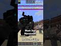 Black Soul Monstrosity Vs Redstone Monstrosity #mobbattle #mobbattles #mcpe #addon #shorts