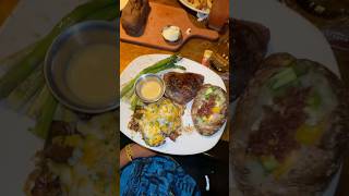 Dinner at ​⁠@Outback #food #steakhouse #steak