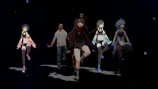 Crossover Mmd Bang Dream, Genshin And Gta V Donacdum