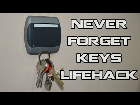 Never Forget Keys Lifehack!