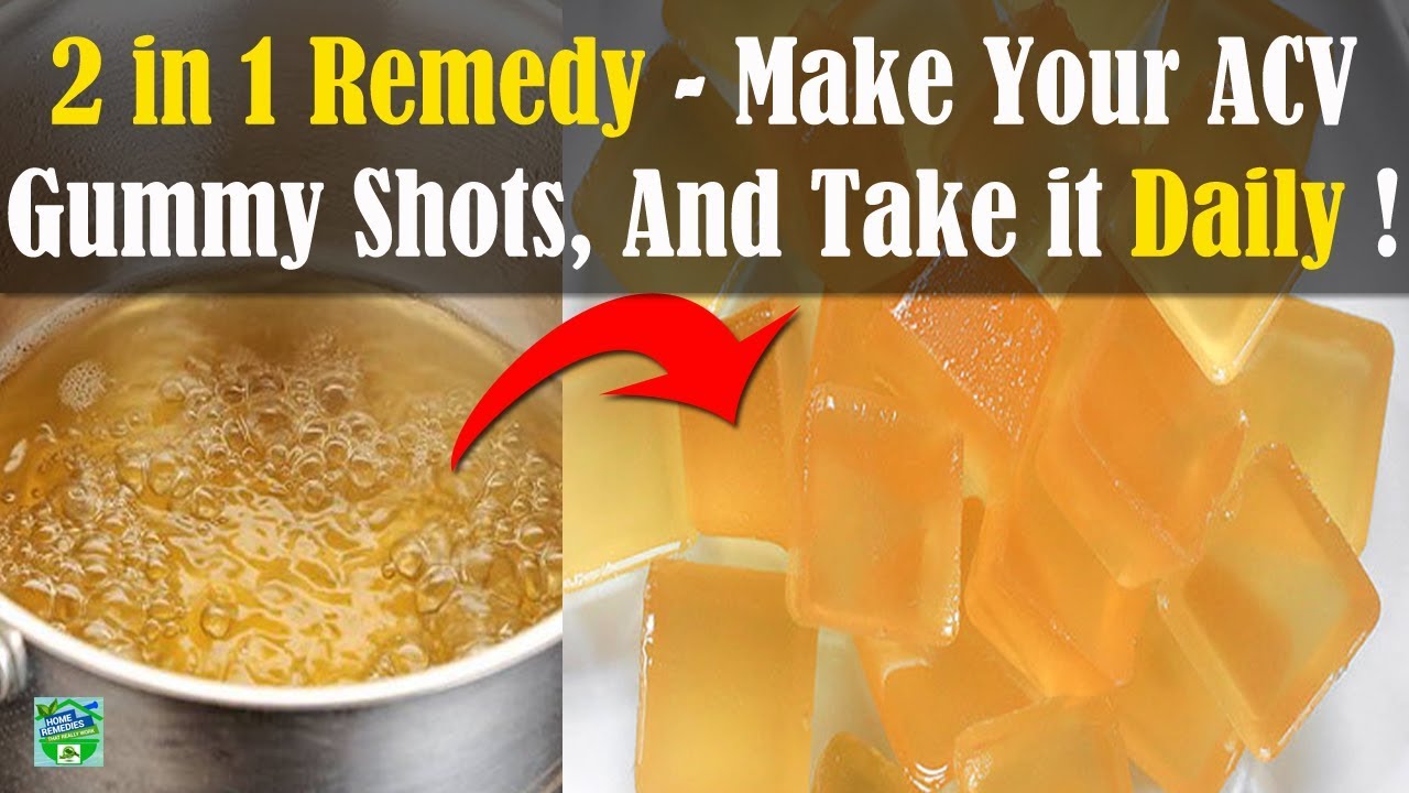 2 in 1 Remedy Make Your Apple Cider Vinegar Jelly, And Take it Daily