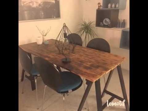 hjemmelavet spisebord træ