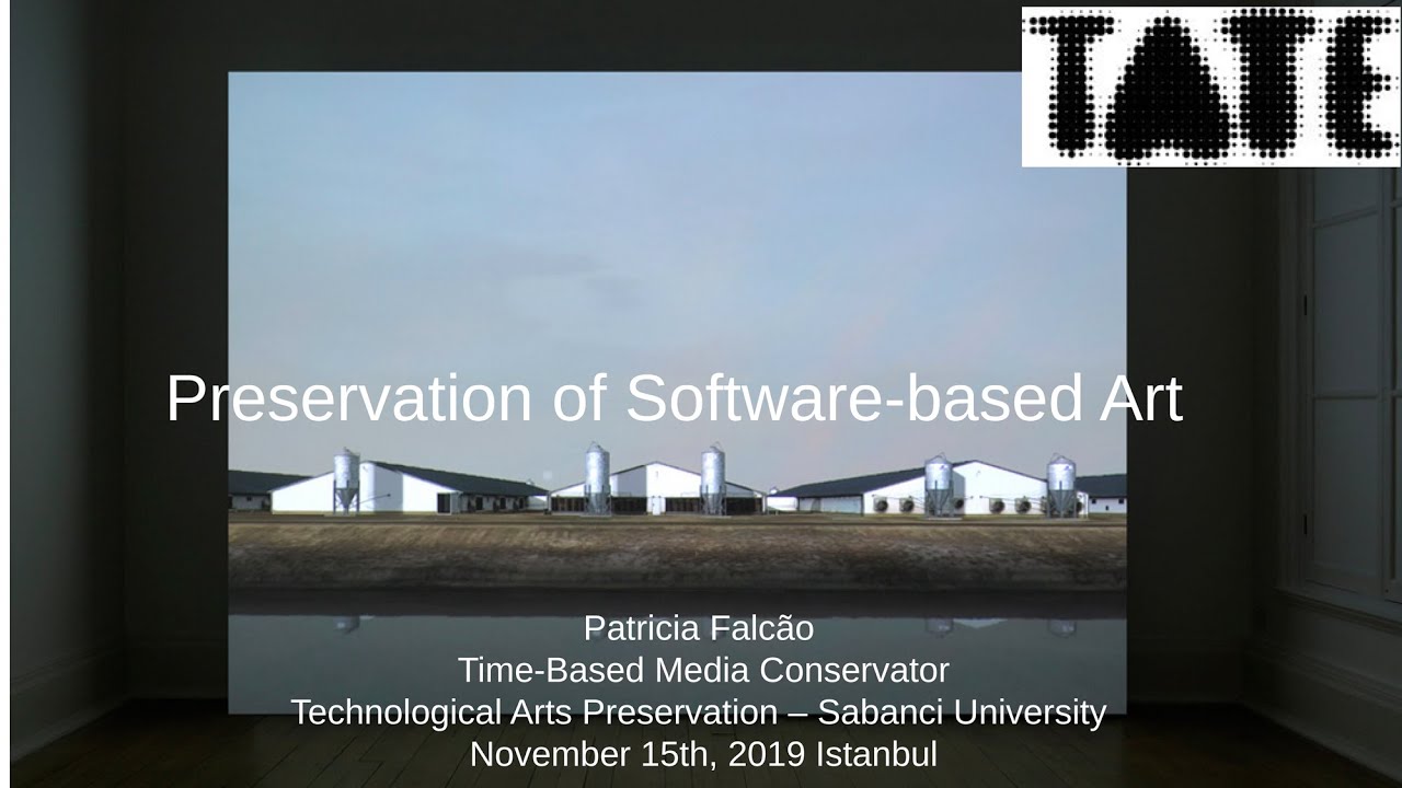 Patricia Falcao -- Preservation of Software-based Art - YouTube