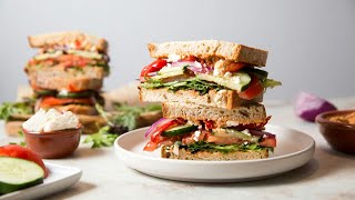 Copycat Panera Mediterranean Veggie Sandwich Recipe
