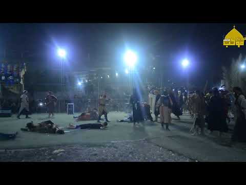 مقتل ابا الفضل العباس ع موكب قمر بني هاشم ع بغداد حي النصر