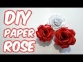 How To Make Paper Rose | Kako napraviti ružu od papira