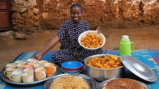 African Village Cooking | Crispy Viazi Karai, Hot Chai & A Delicious Village Feast!