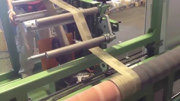 Universal lathe machine - curing tape wrapping