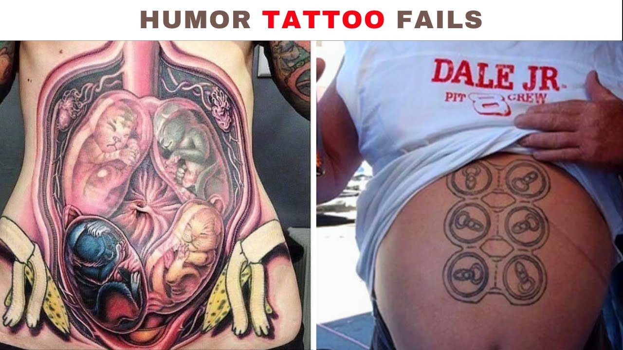 Hilarious Tattoo Fails 😂  Dumb Decisions That'll Make You Laugh Out Loud!