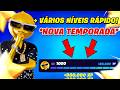 MELHOR MAPA DE XP *FUNCIONANDO* PARA SUBIR NÍVEL RÁPIDO na NOVA TEMPORADA 3 DO FORTNITE CAPÍTULO 7!