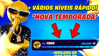 MELHOR MAPA DE XP *FUNCIONANDO* PARA SUBIR NÍVEL RÁPIDO na NOVA TEMPORADA 3 DO FORTNITE CAPÍTULO 7!