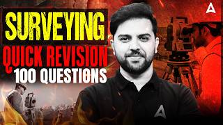 Surveying 100 Most Expected Questions | SSC JE, RRB JE & ESE 2026 Revision