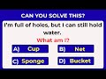 Riddle Quiz | Only Smart People Can Solve These 20 Riddles 😱