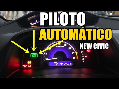 Vídeo: Como definir o controle de cruzeiro em um Honda Civic 2003?