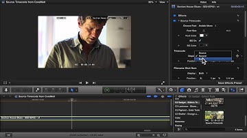 Free Source Timecode plugin for Final Cut Pro X from CoreMelt - Oct 15 update