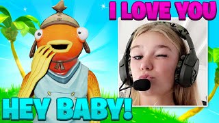 I Started Dating His THIRSTY Sister.. (Fortnite)