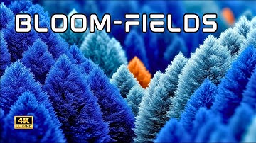 Journey to Bloom Fields: Planet of Blue Forests - 4K - Ai Shorm Film