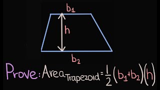 Area of a Trapezoid Formula Proof