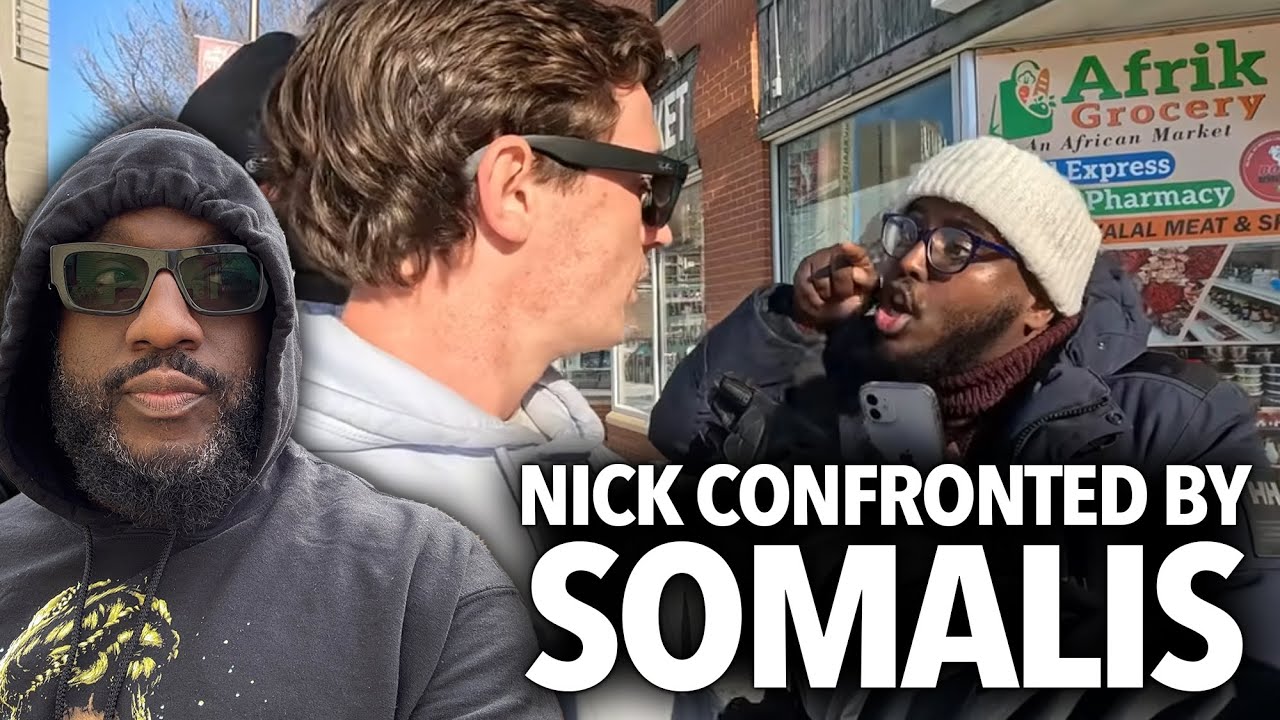 "Get The F*ck Out of Minneapolis..." Nick Shirley Confronted By Somalis After Exposing More Fraud