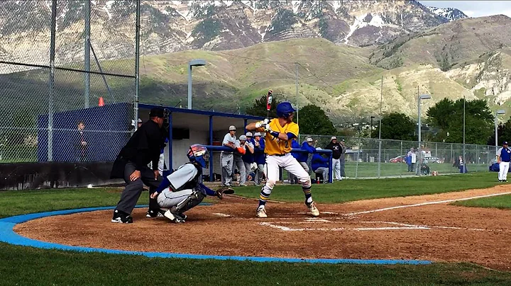Jake Herman 2016 Orem High Tigers Baseball