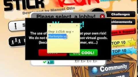 Stick Run - How To Go To E+