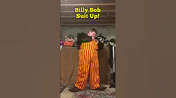 Billy Bob Suit Up Sped Up! #shorts