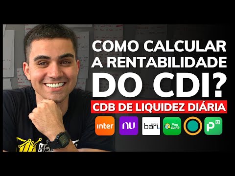 COMO CALCULAR O CDI? COMO DESCOBRIR QUANTO RENDE AS CONTAS DIGITAIS? 100%, 105%, 110%, 120% DO CDI