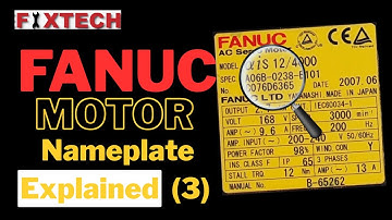 How to Read FANUC Servo Motor Specs