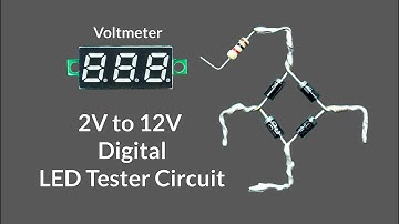 How to Make Digital LED Tester | LED Tester Circuit | DIY Electronics