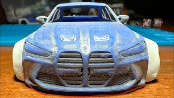 How to make custom wide body fenders for mini RC cars - Mini RC Drift car customization