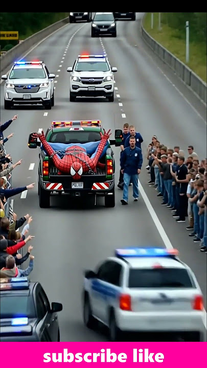 OH NO SPIDERMAN   #9445  #short #shorts #trending #shortsvideo #cats #funny  #comedy #marvel #ai