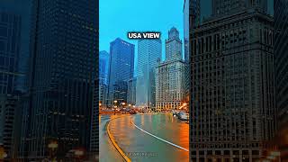 Unbelievable USA Street View 🌆🇺🇸 | Cinematic City Lights #shorts #usa #youtubeshorts
