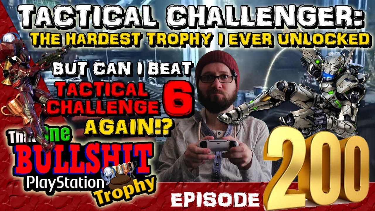 TACTICAL CHALLENGER TROPHY IN VANQUISH IS THE HARDEST TROPHY I'VE EVER GOTTEN! - TOBPT#200