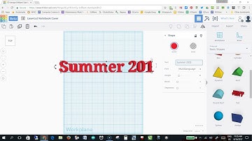 SVGs and Lasercutting Design with Tinkercad