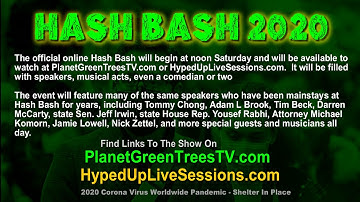 Hash Bash 2020 Presented by Komorn Law,  Planet Green Trees TV & Hyped Up Live Sessions