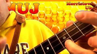 Money Honey - Elvis Presley Ukulele Tutorial By Muj