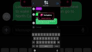 Texting story: 4 lobotomies goes to North Carolina (part 1)