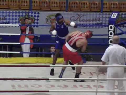 Bout 11 91+Kg Steven Rudic AUS Vs Johnson Varghcge IND - YouTube