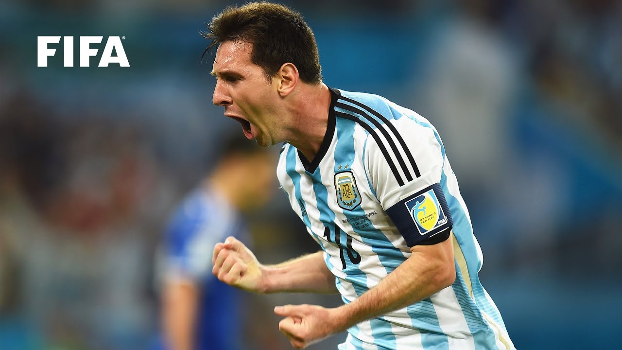 Lionel Messi Fifa World Cup Goals Youtube