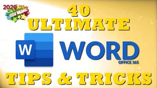 40 Ultimate Word Tips and Tricks for 2020 screenshot 1