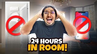 Living In Room For 24 Hours 😨 | BABA OP Vlogs
