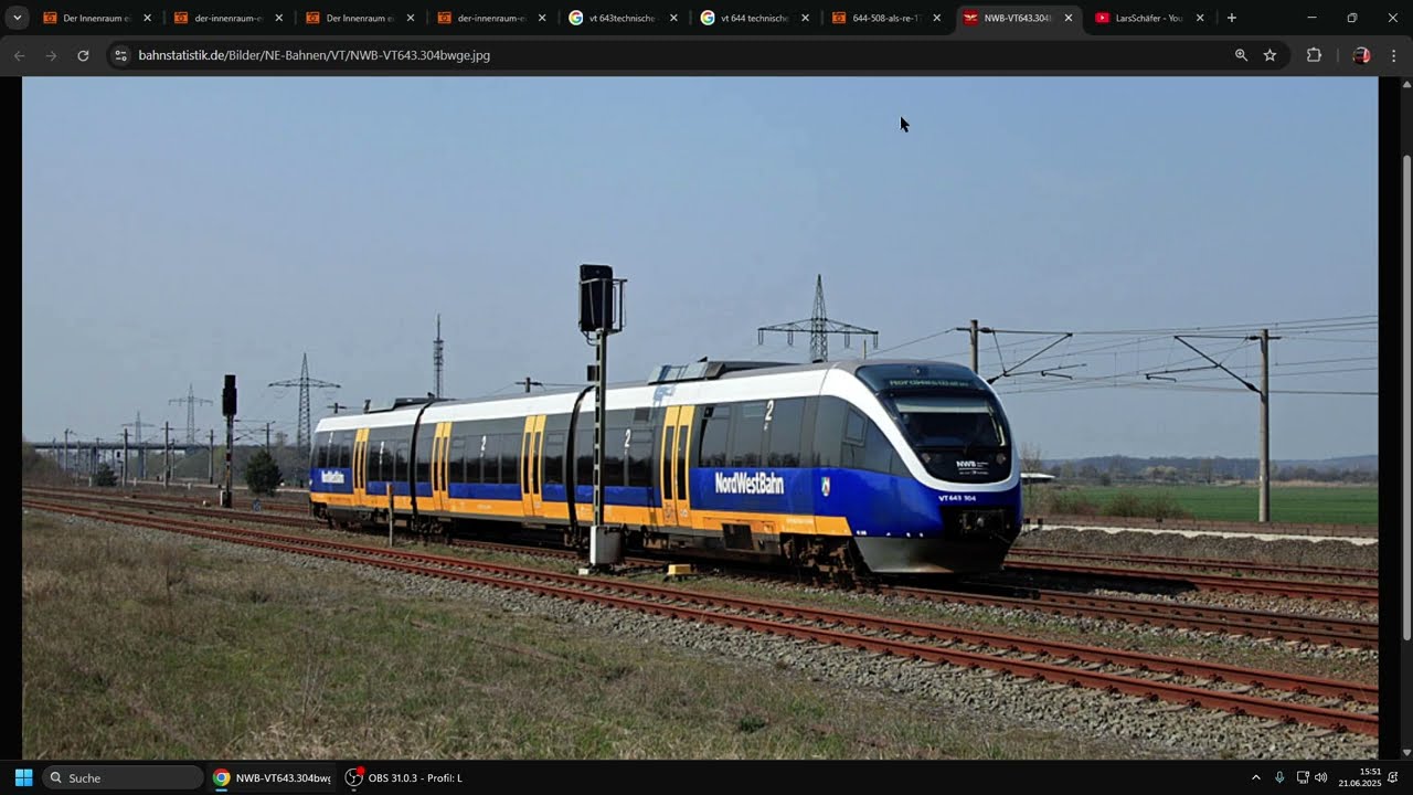 VT643/VT644 unterschied bei diesem Fahrzeugen Bombardier Talent ist Keine Talent2