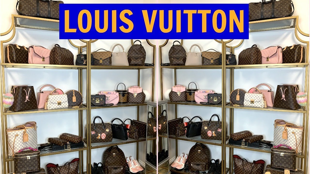 Louis Vuitton History of the bag collage made by #Luxurydotcom via paid app  #LV