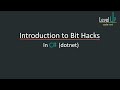 Introduction to Bit Hacks in C#