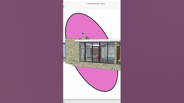Creative backgrounds in Sketchup #shorts #sketchup