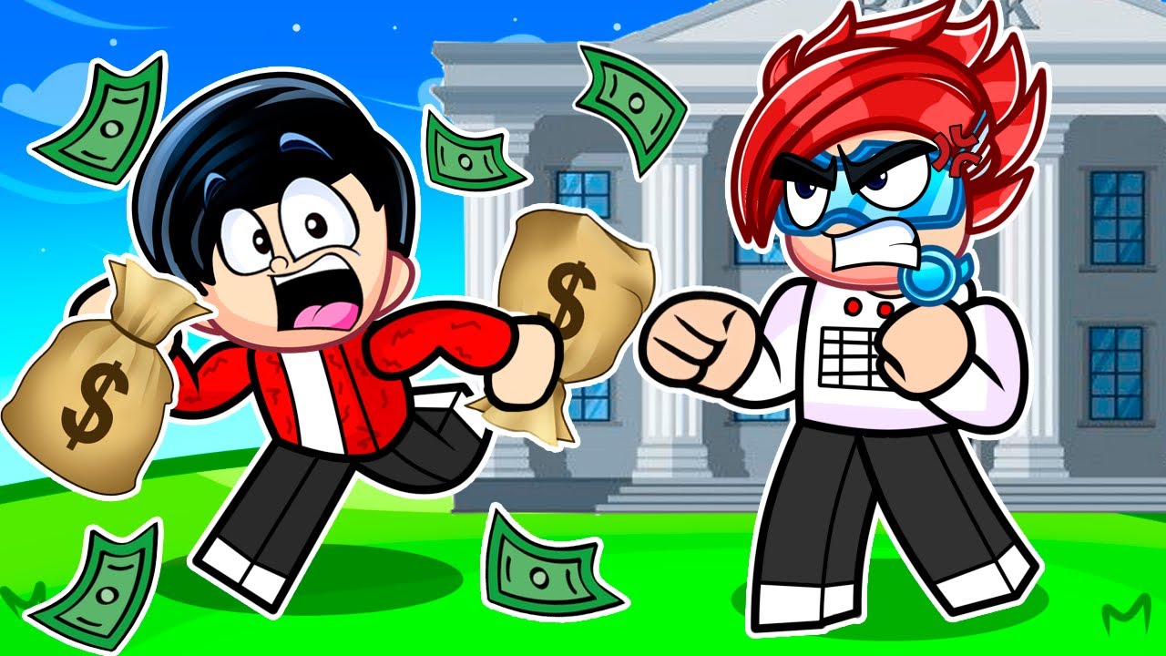 ROBÉ $989,678,281 a MI PAPÁ en Roblox 🤑💰 | Karim Juega