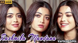 Rashmika Mandana Face Closeup South Actress Lips Closeup Bollywood Actress Vertical Expressions