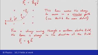 IB Physics (2016) - 10.2 (HL) Fields at work Part 6 - Velocity selector