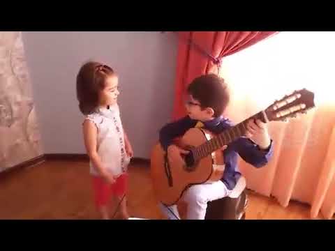 اجرای آهنگ نازنین مریم توسط 2 کودک خردسال Nazanineh Maryam 