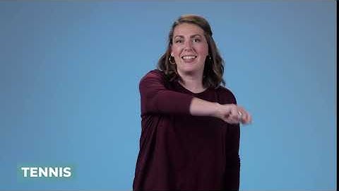 Learn How to Sign Tennis in ASL | LearnHowToSign.org